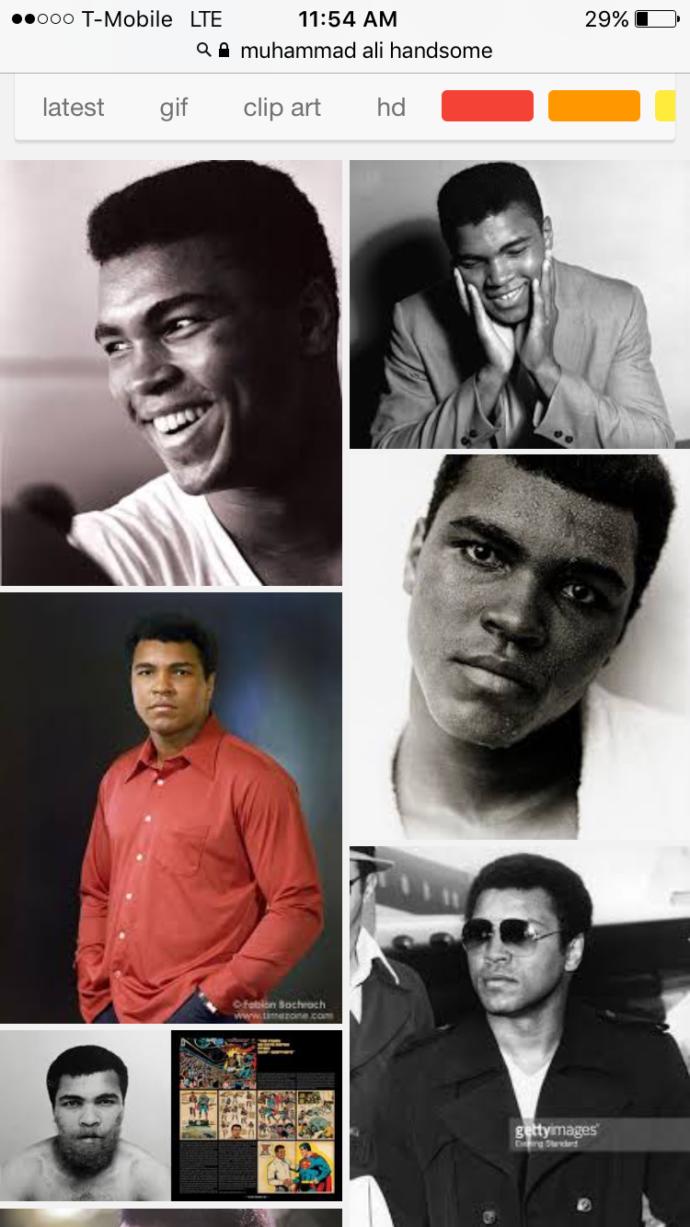 Girls, Poll: do you think Muhammad Ali was attractive?