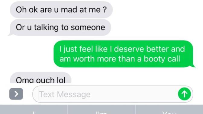 What do you get from this conversation?
