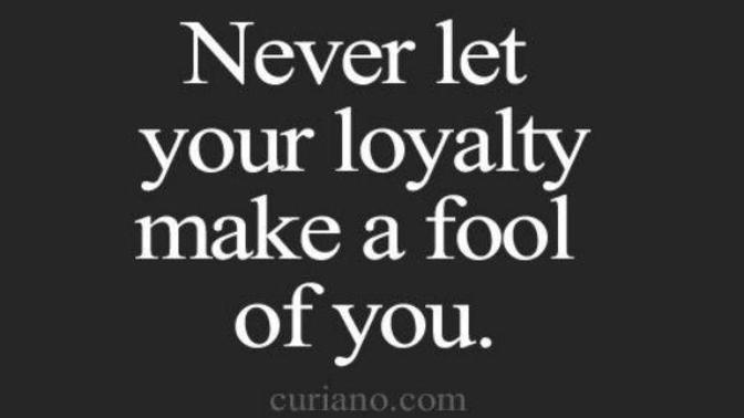 Have you ever put your trust in someone and later realized they didn't deserve it?