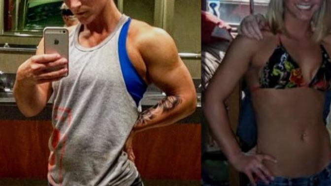 Right pic is old, left after 2 years of heavy lifting. Is this impressive progress? Do you think her muscles are "too big" at this point?