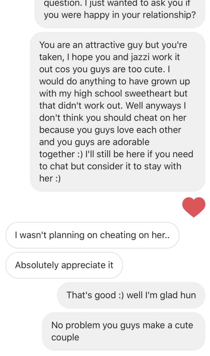 Do you think he was flirting with me?