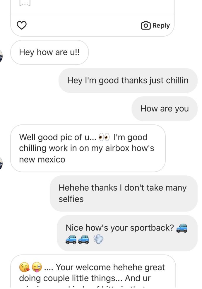 Do you think he was flirting with me?