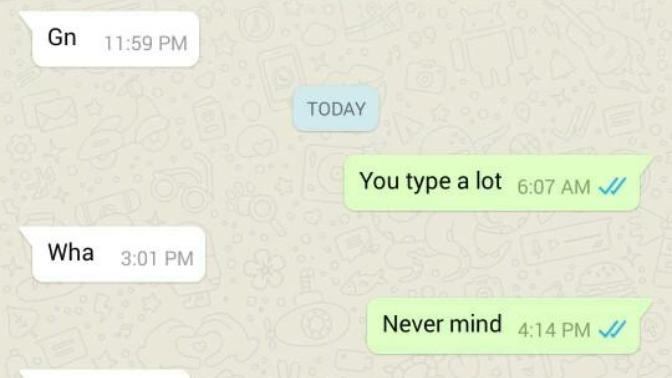 What do I do to the people I care about who answer my message briefly?
