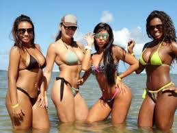 Ladies, would you ever let your man and his buddies go on vacation to Brazil?