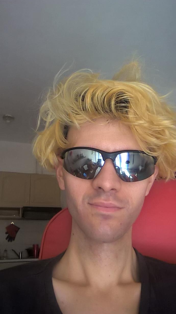 Which sunglasses look better on me, in your opinion?