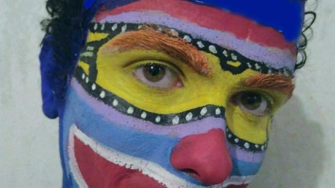 I have painted my face?