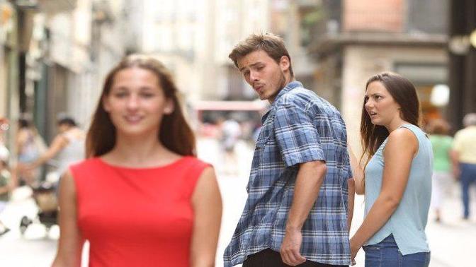 Is having a wandering eye , really a bad thing when you're in a relationship?