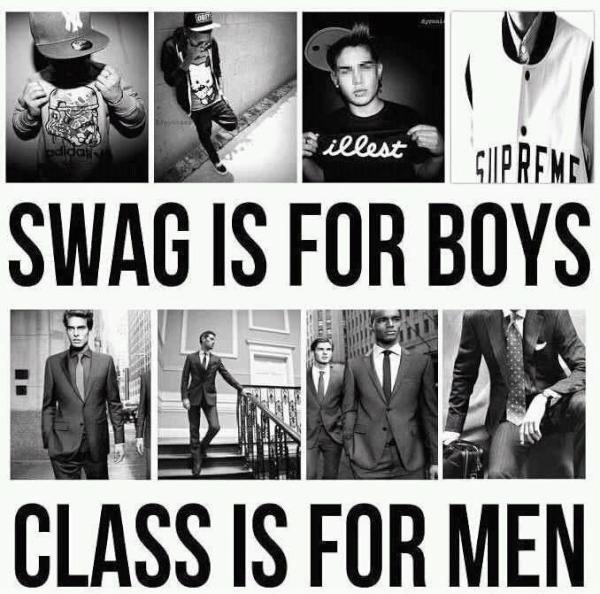 Ladies, when it comes to men's dress style, do you prefer Classy or Swag?