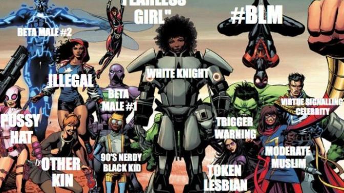 What's with Marvels Social Justice Warrior theme these days and is SJW proppganda bad for buissness and corporations?
