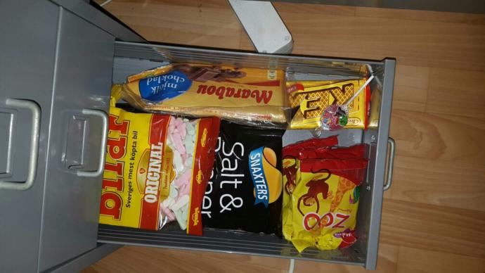 What do y'all think about my candy stash??