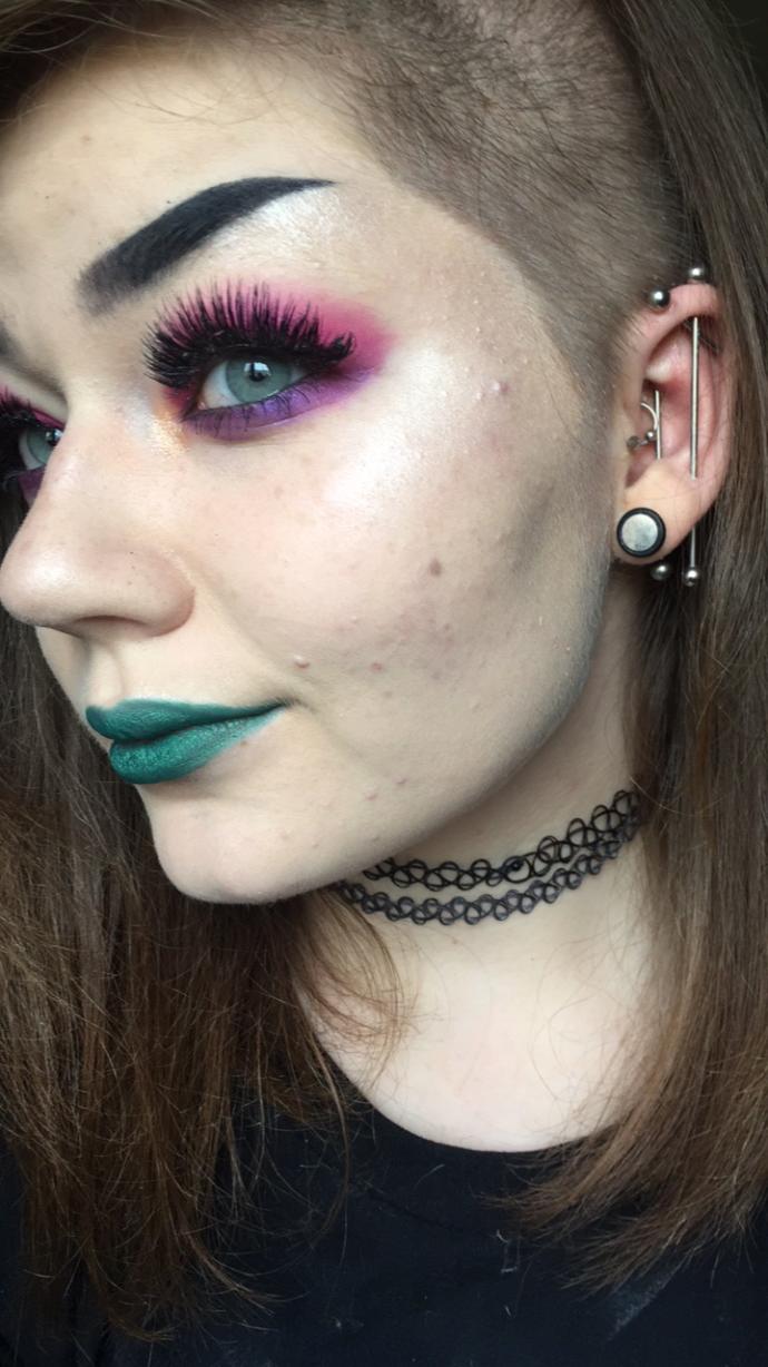 How is my makeup?