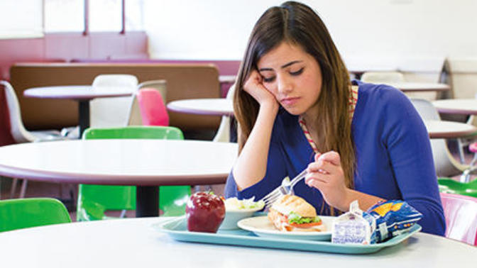 Is it bad that no one at school likes me and I always sit alone at lunch?