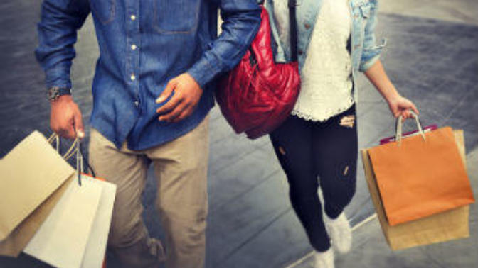 Why does my boyfriend want me to go shopping with him?