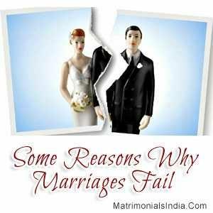 What do you think marriages fail??