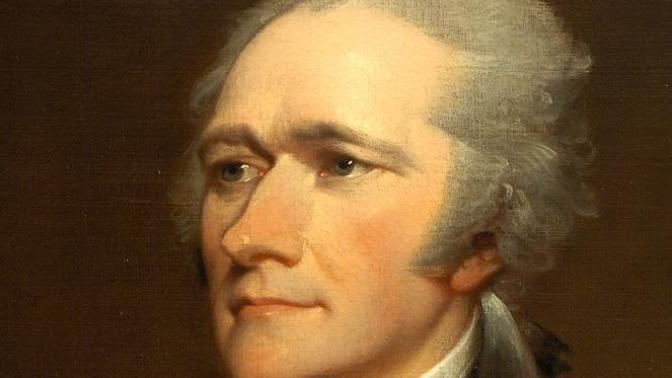Was Hamilton completely white or mixed?