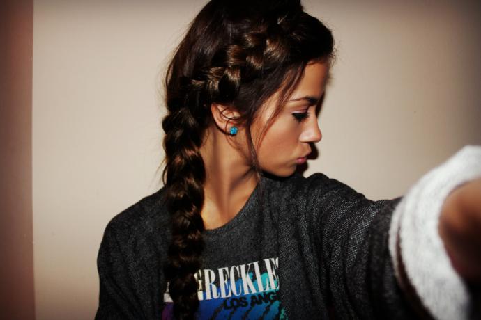 Do you prefer girls with ponytails, let down hair or braids?