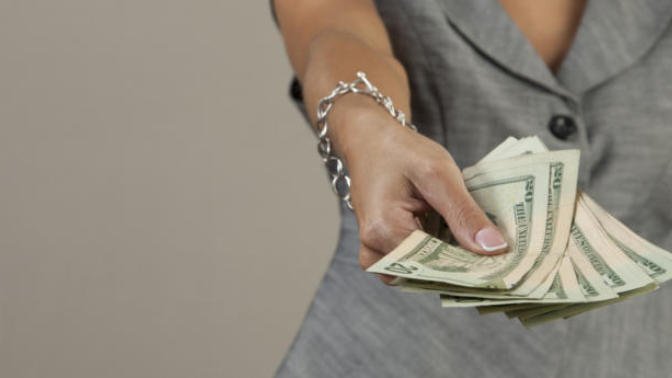 It is wrong for a woman to help a man financially?