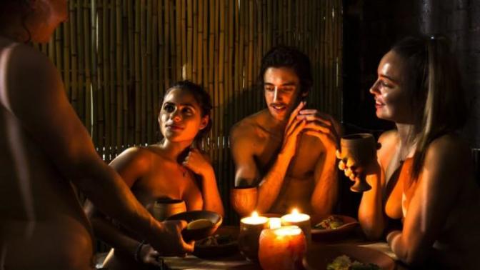 Would you attend a nude dinner party?
