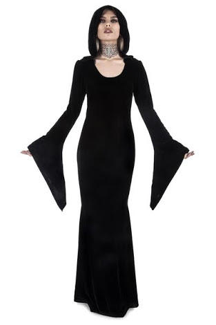 Do you like this maxi dress choice for the colder weather?