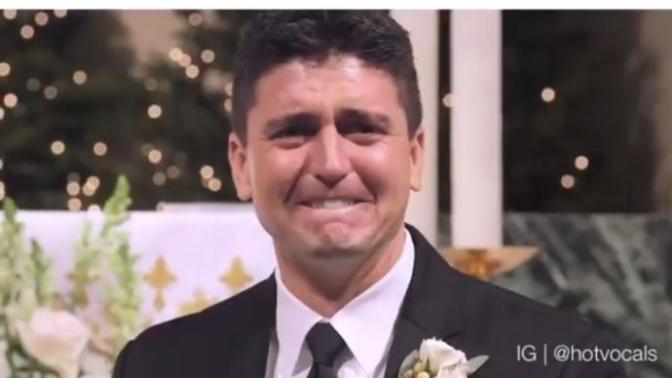 Women, do you really want such wimpy men that can’t keep it together during a stupid wedding?