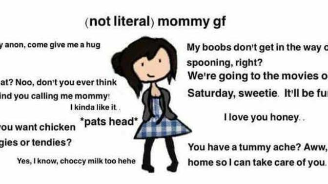 Girls, What do you think of being a "mommy gf"?