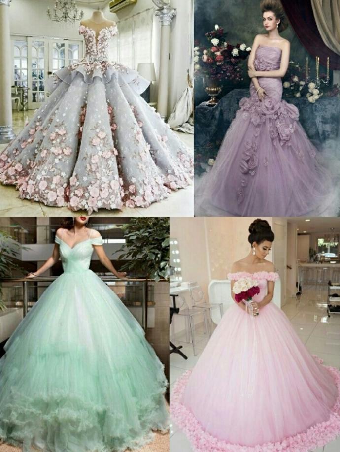 Which color is the best for a wedding dress?