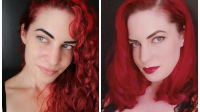 Natural or full make-up & styled?