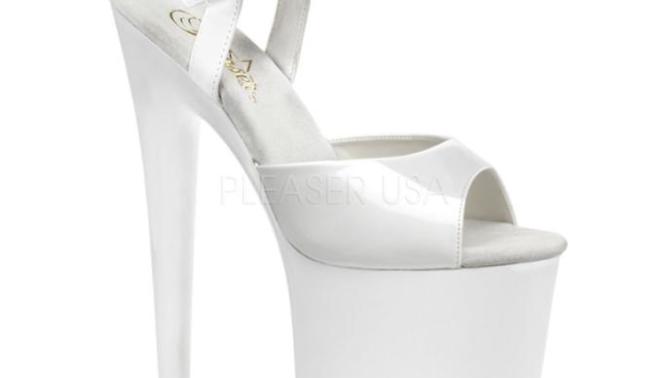 How can I wear these stripper heels that my husband got for me with an casual outfit?