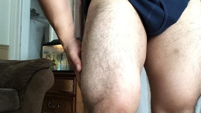 Is this too much muscle on my leg?