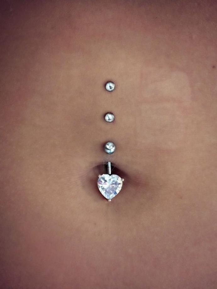 Girls, I want more belly piercings to match my tattoos, which ideas look best to you?