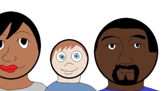 Why doesn't always biologically children resemble their parents or are equal pretty as them?