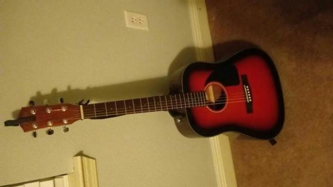 Should I pick up playing guitar again/ if so any strumming tips and good places to practice?