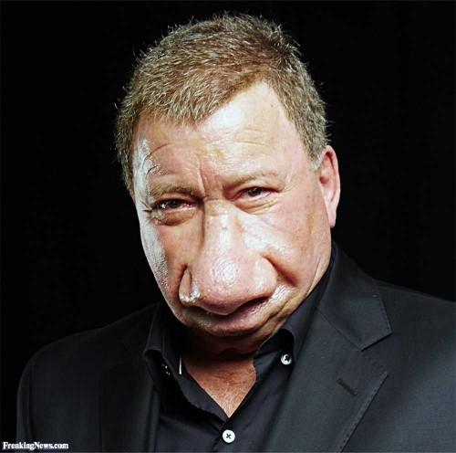 Which of these facial features would you choose to be out of proportion??