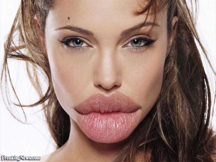 Which of these facial features would you choose to be out of proportion??