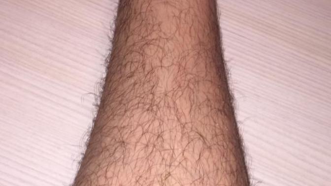 My legs are hairy?