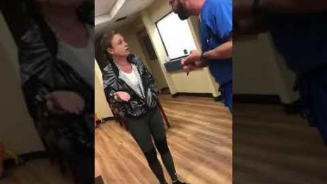 What do you think of this video of a doctor yelling at a patient?