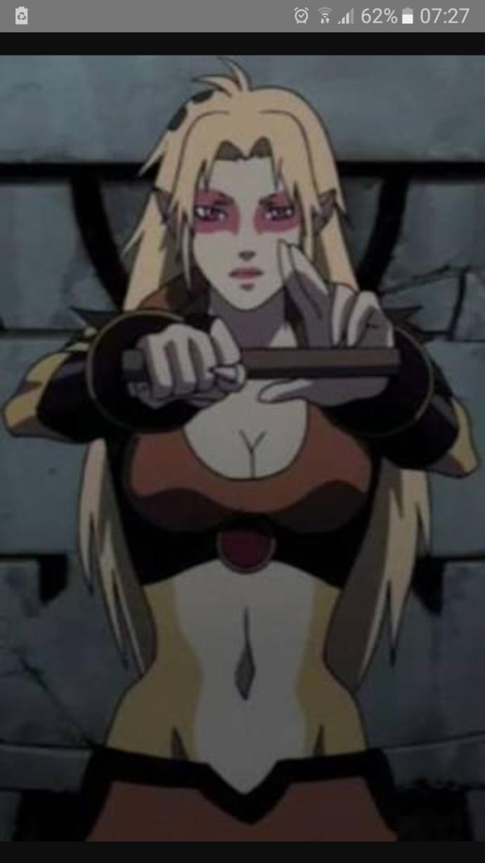 Did anime care about her good shaped stomach?