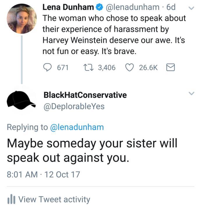 Harvey Weinstein. What do you think of appologists on this site of those celebs complicit in his sexual harrassments and rapes?