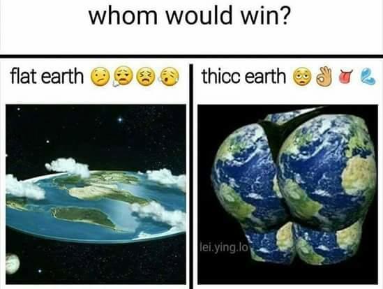 Is the Earth round or flat?