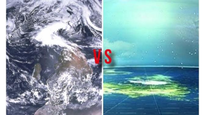 Is the Earth round or flat?
