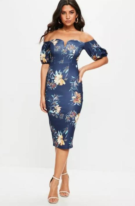 Which dresses suit for a wedding?