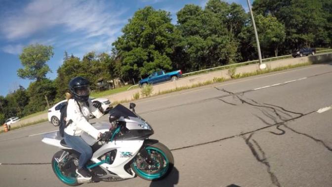 Is riding a motorcycle intimidating for guys?