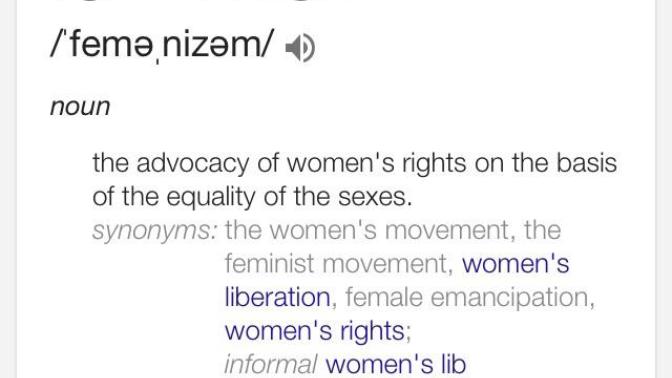 Feminist= man hating lesbian?