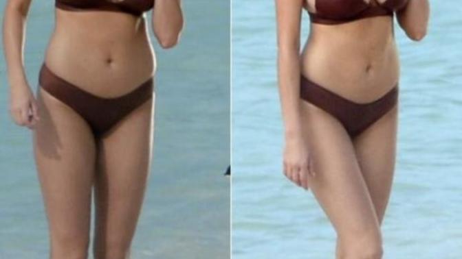 Which one is the perfect bikini body?
