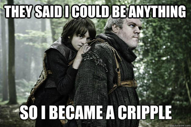 Do you think calling a handicapped person a 'cripple' is offensive?