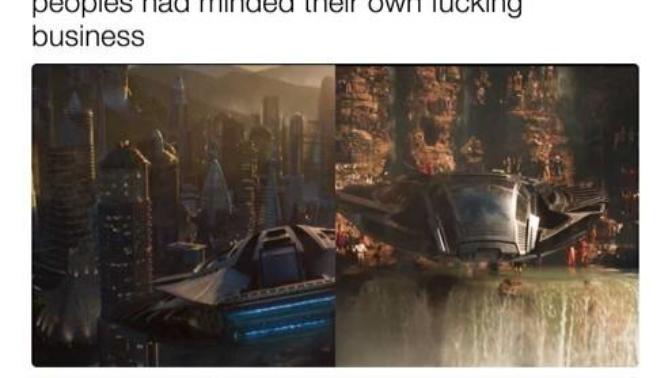 Do you agree that if white people had minded their own business there would be flying cars all over Africa right now?