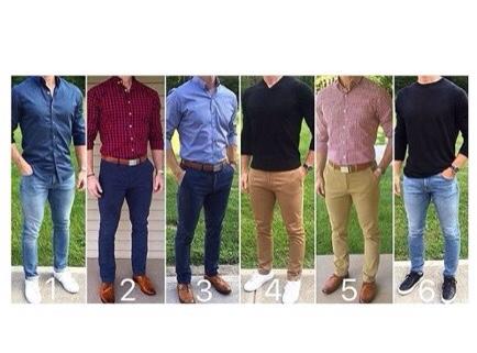 Ladies, which one looks better on a man?
