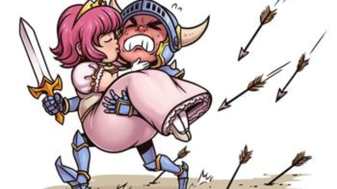 Guys, do you ever have fantasies of protecting a woman from danger?