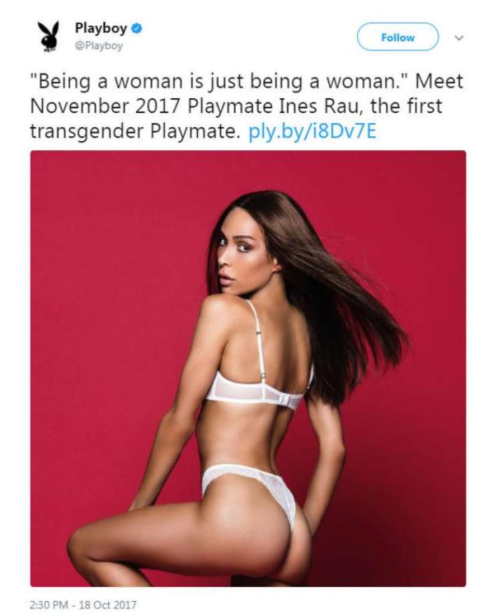 Does playboy's first Transexual playmate signal the death of the playboy franchise?