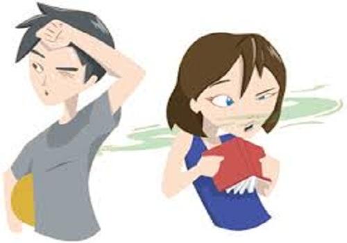 When was the first time you got a whiff of body odor?